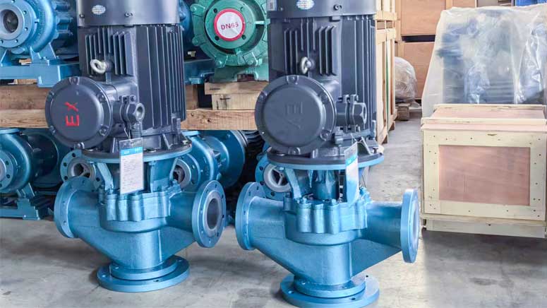 corrosion-resistant pipeline pumps